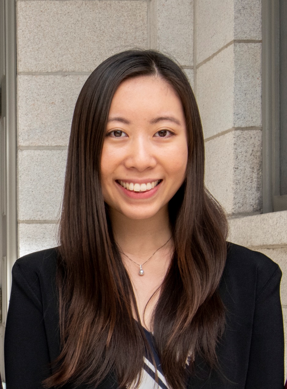 Ashley Wong in black blazer