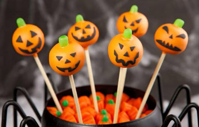 pumpkin cake pop