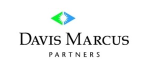 davis marcus partners logo with green and blue triangles forming a diamond