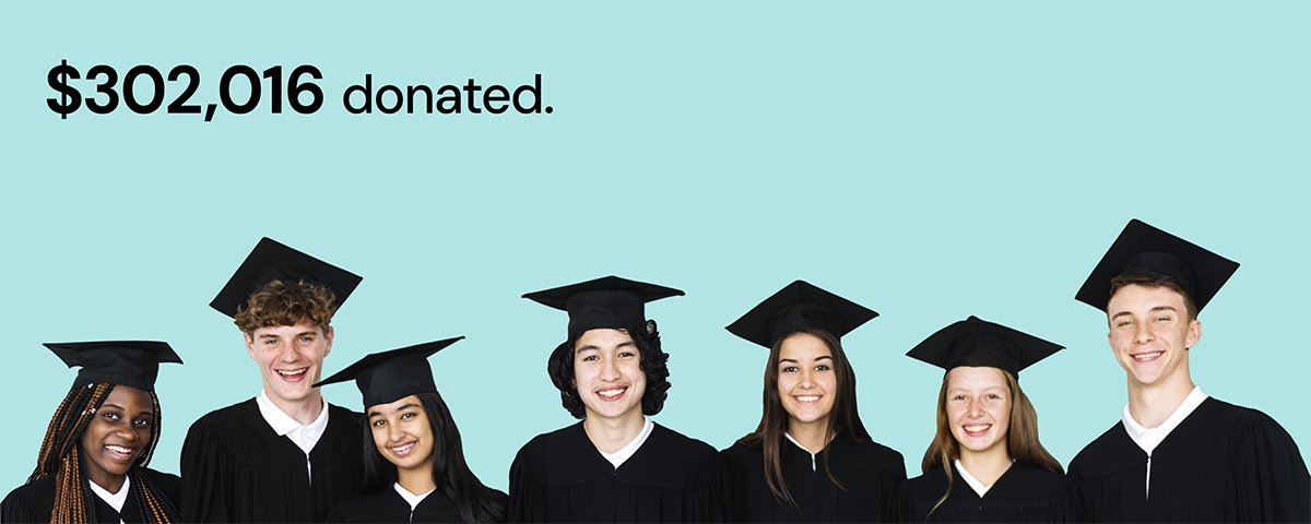 over 302,016 donated