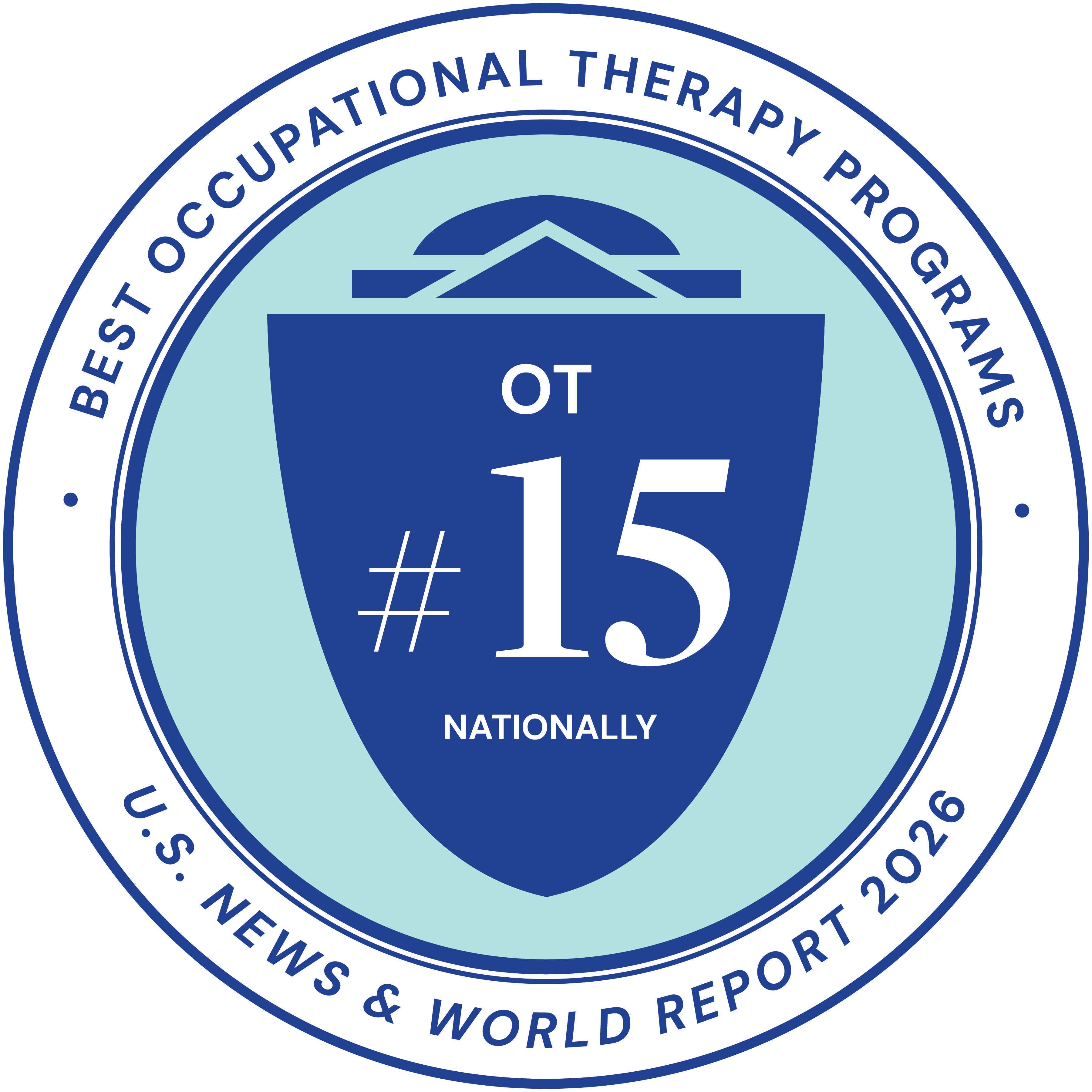 best occupational therapy programs number 15 nationally us news and world report 2026
