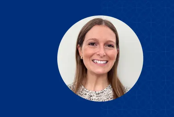 melissa has long brown hair and a big smile