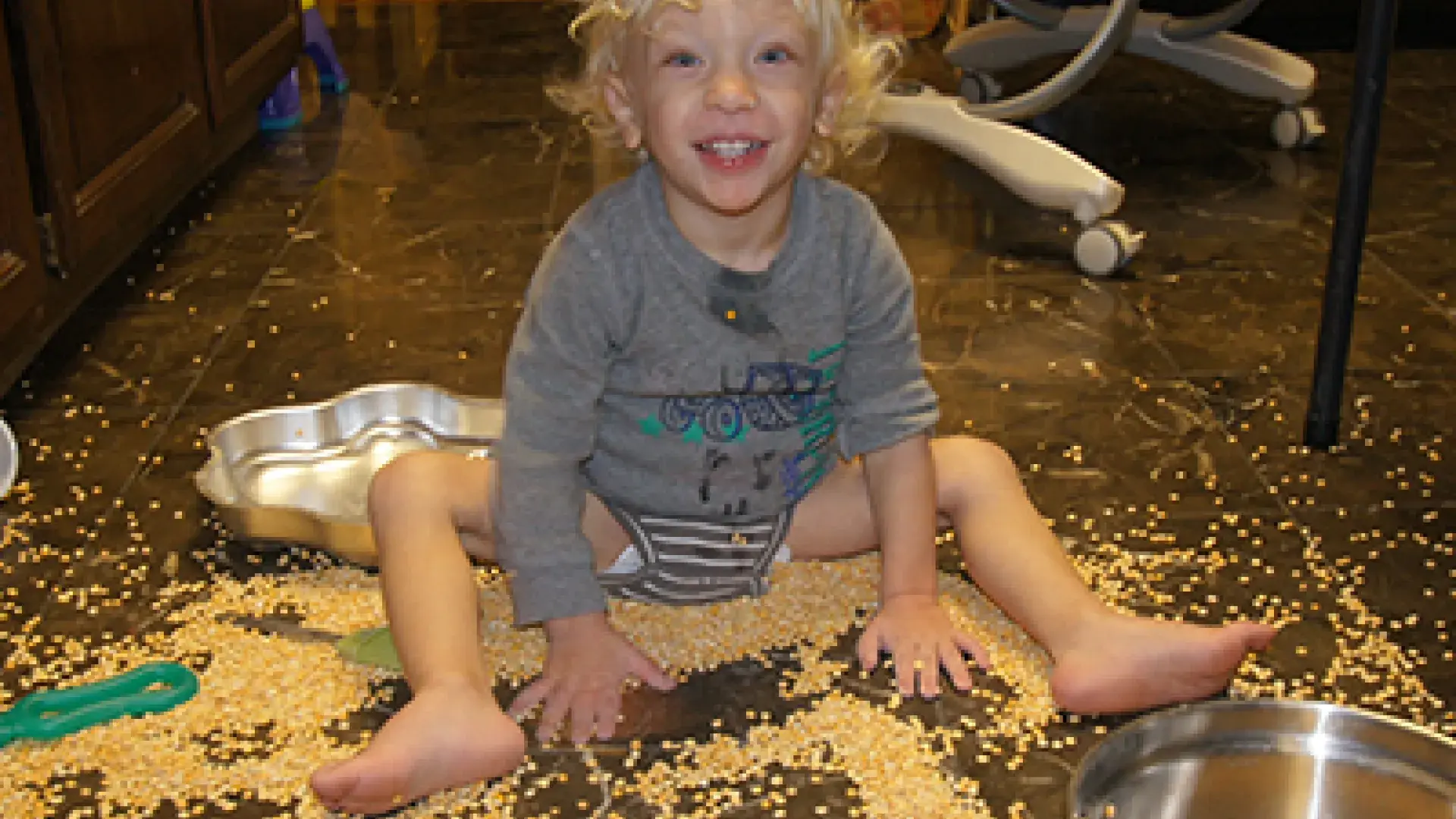 As a young child, Amit was constantly seeking sensory stimulation.