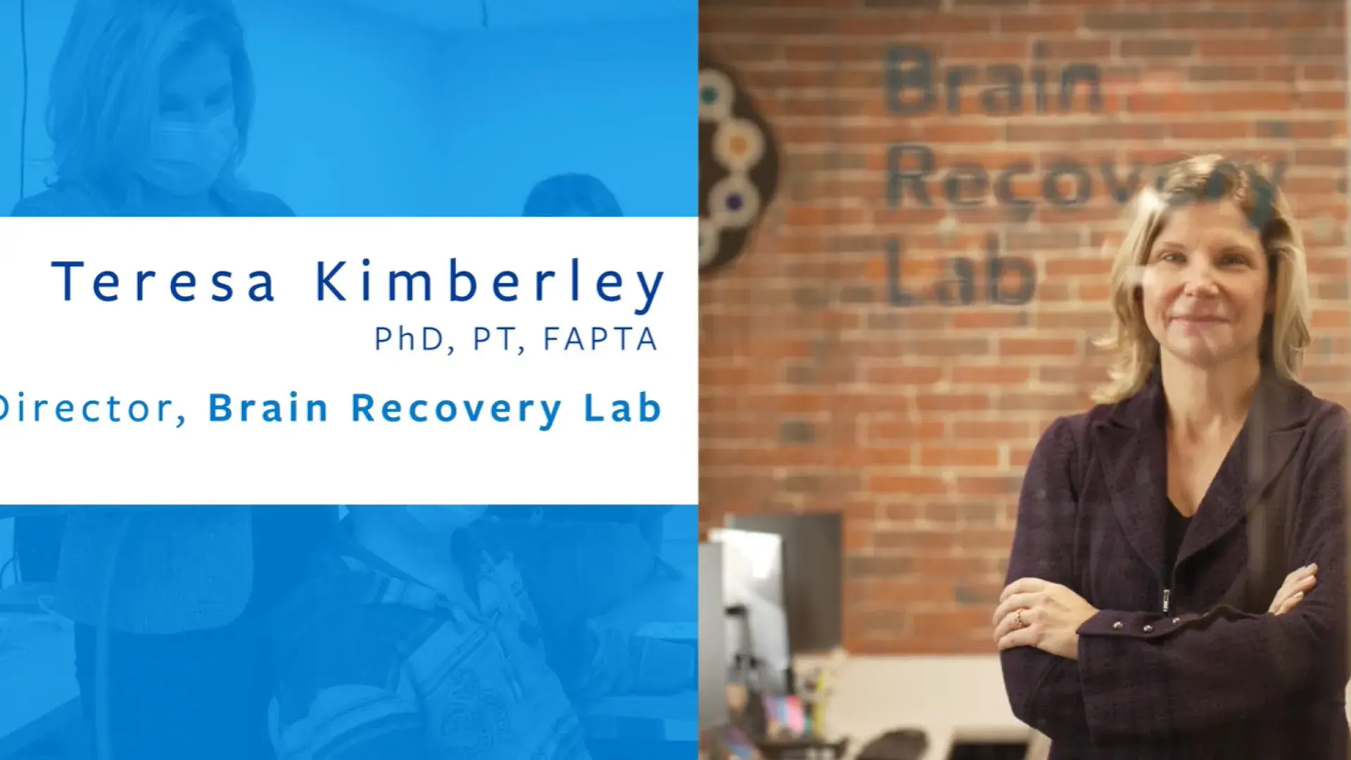 Video shows highlights of research within the Brain Recovery Lab