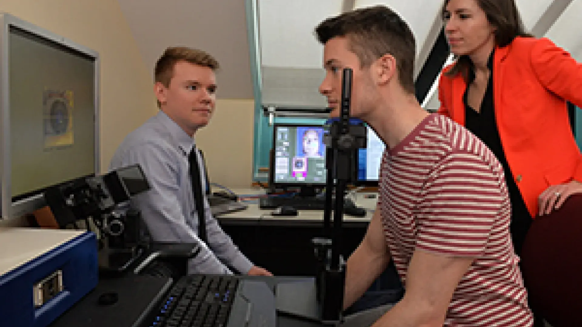 Dr. Sofia Vallila Rohter is using eye-tracking to study how people with Aphasia learn new information.