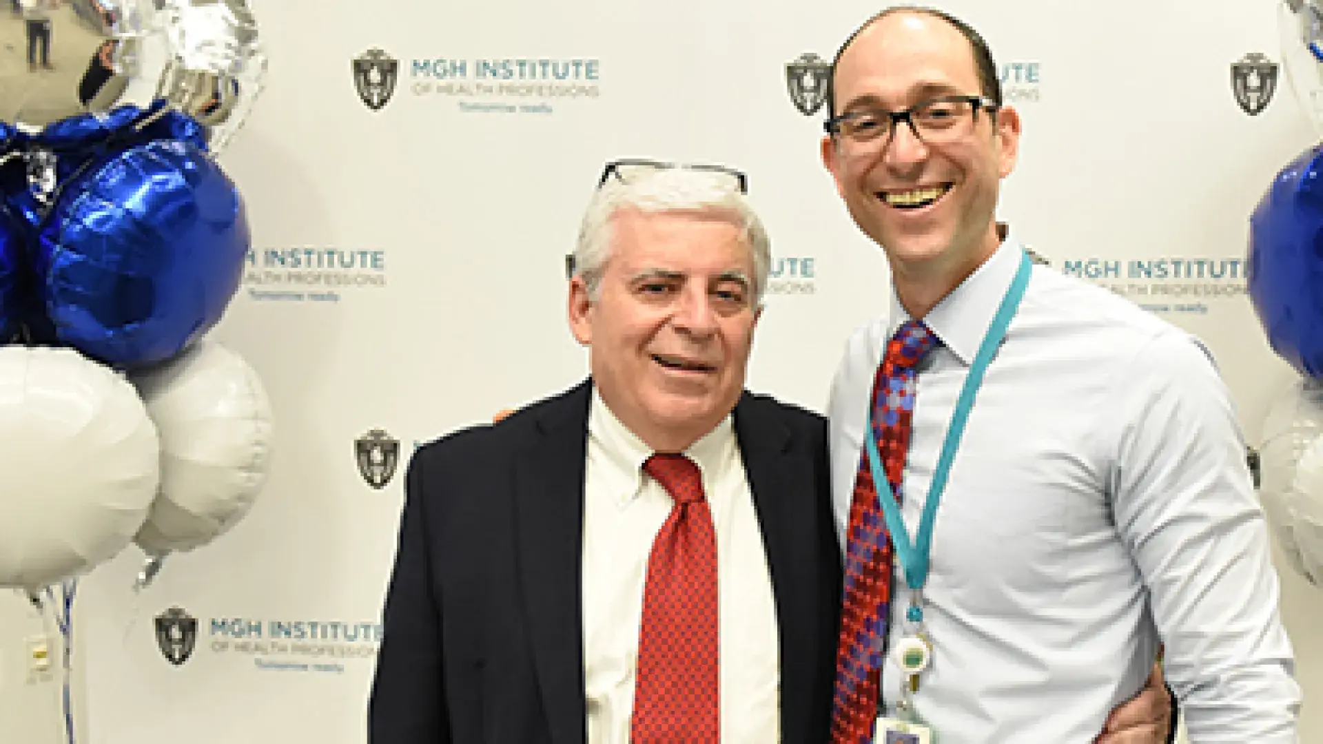 Dr. Alex Johnson and Associate Provost for Academic Affairs Peter Cahn.​​​​​​