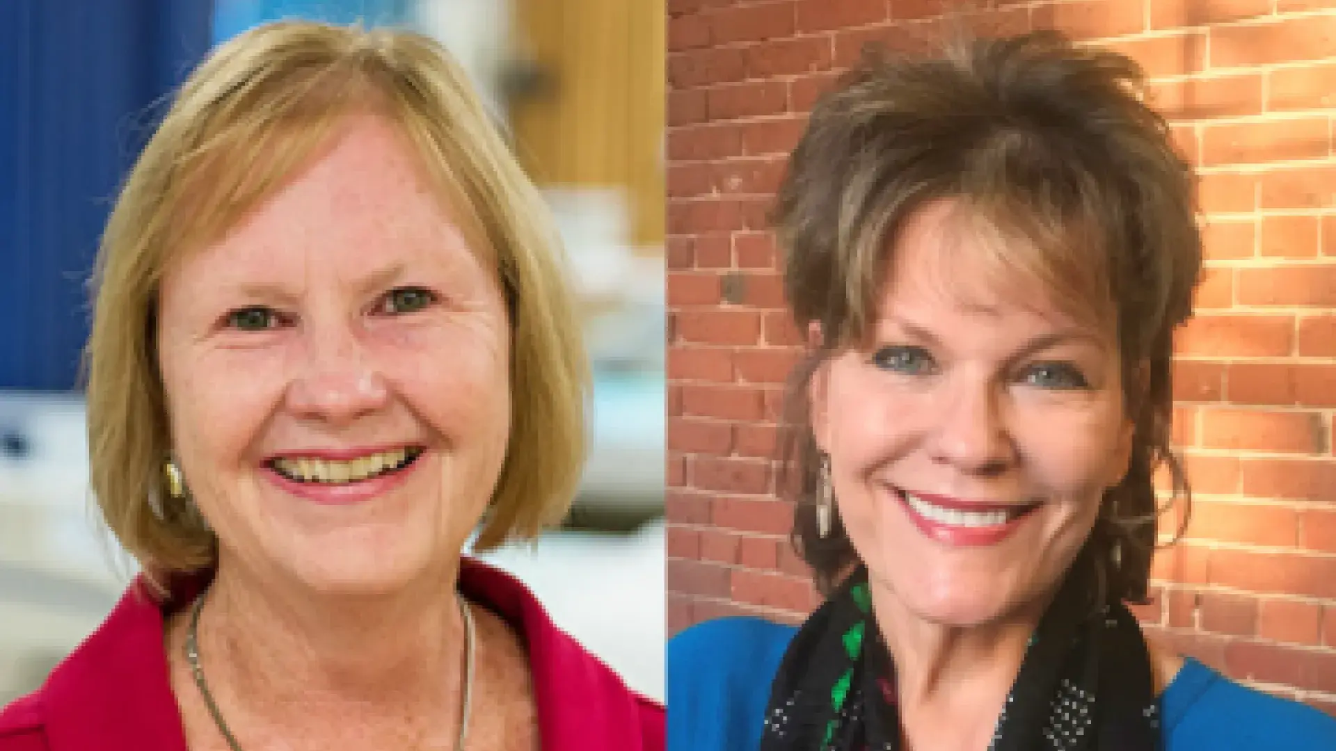 Pat Reidy (left) and Elissa Ladd