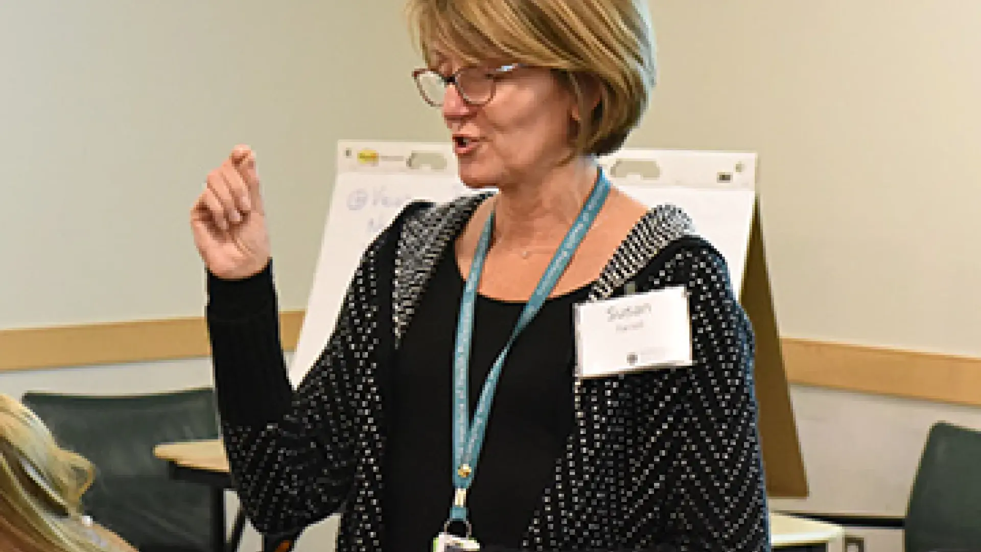 Dr. Susan Farrell addresses the audience at a recent CPD event