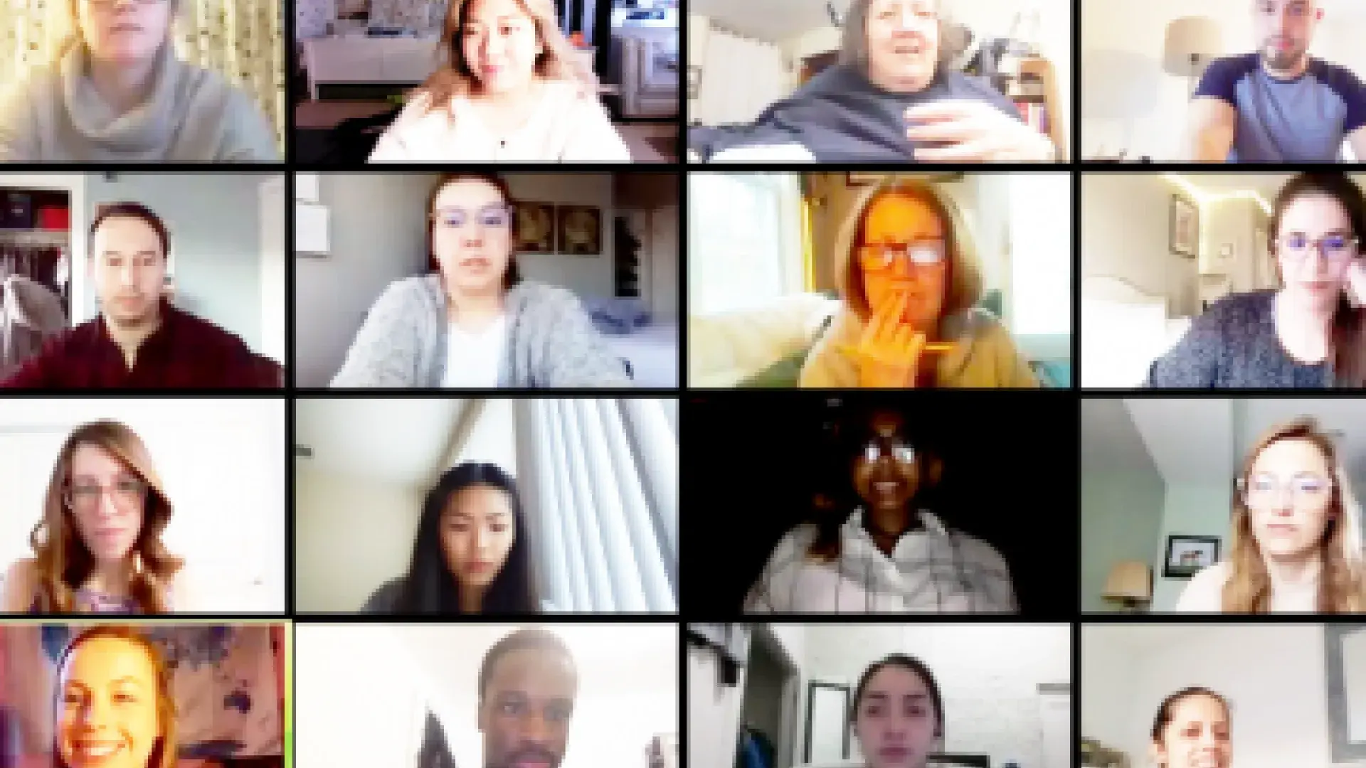 Some of the 350 students and faculty who participated in the IMPACT II course.