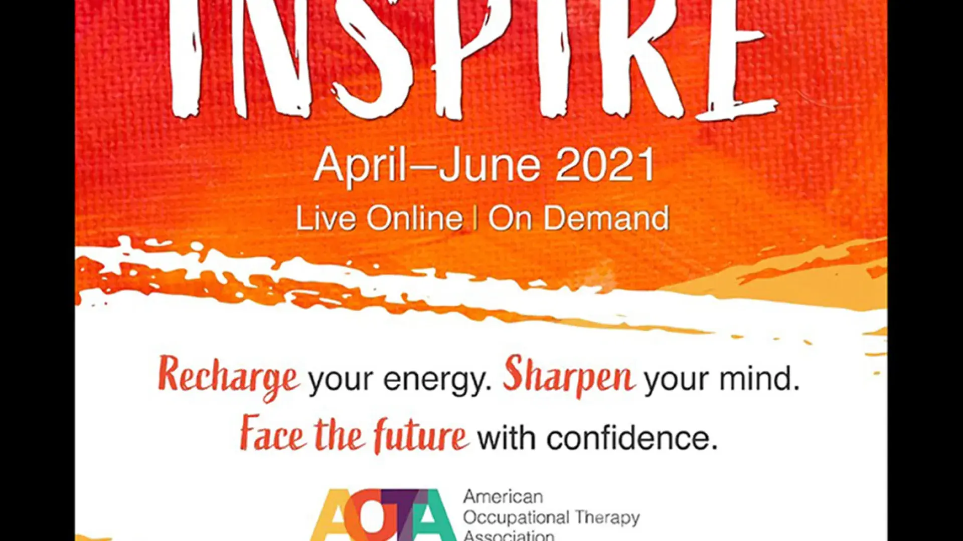 Poster for the Inspire OT National Conference