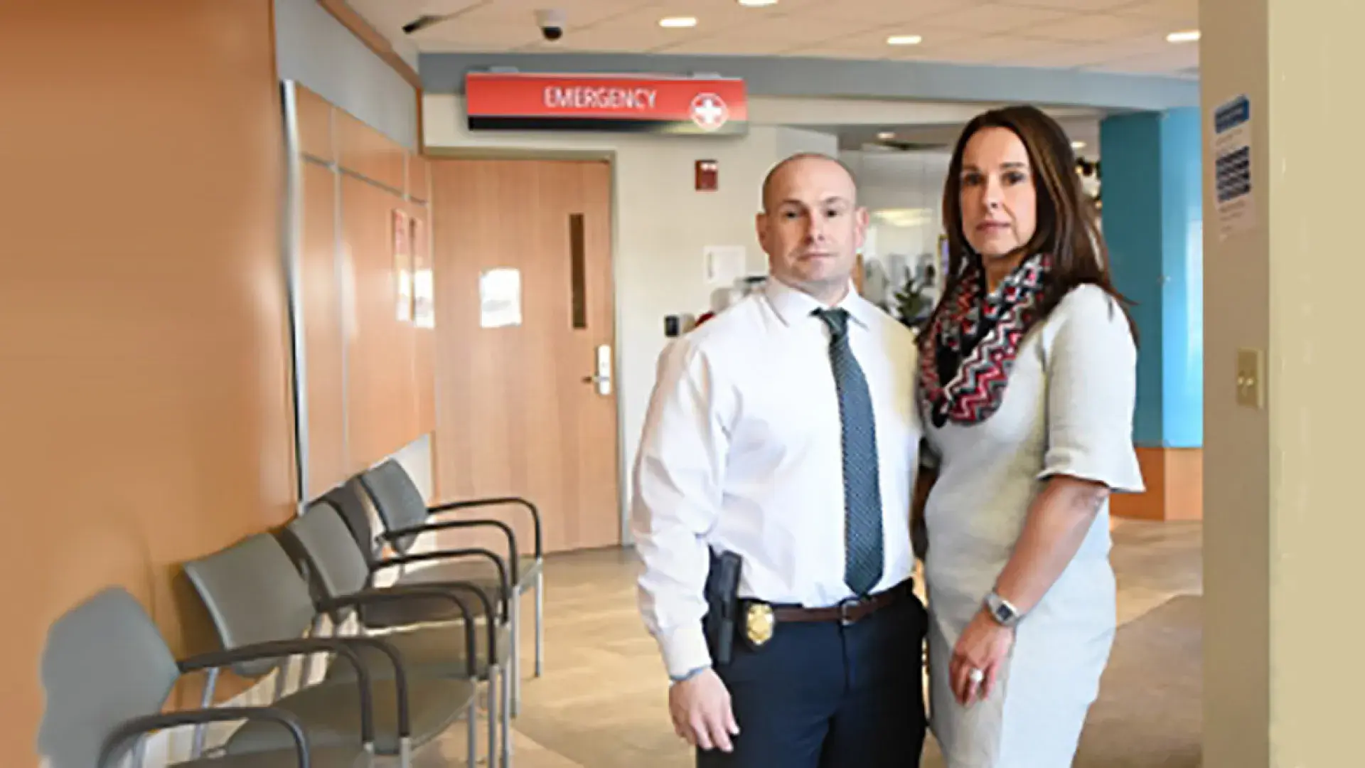 Photo of Derek Belong (left) and Michele Rodrigues-Belong