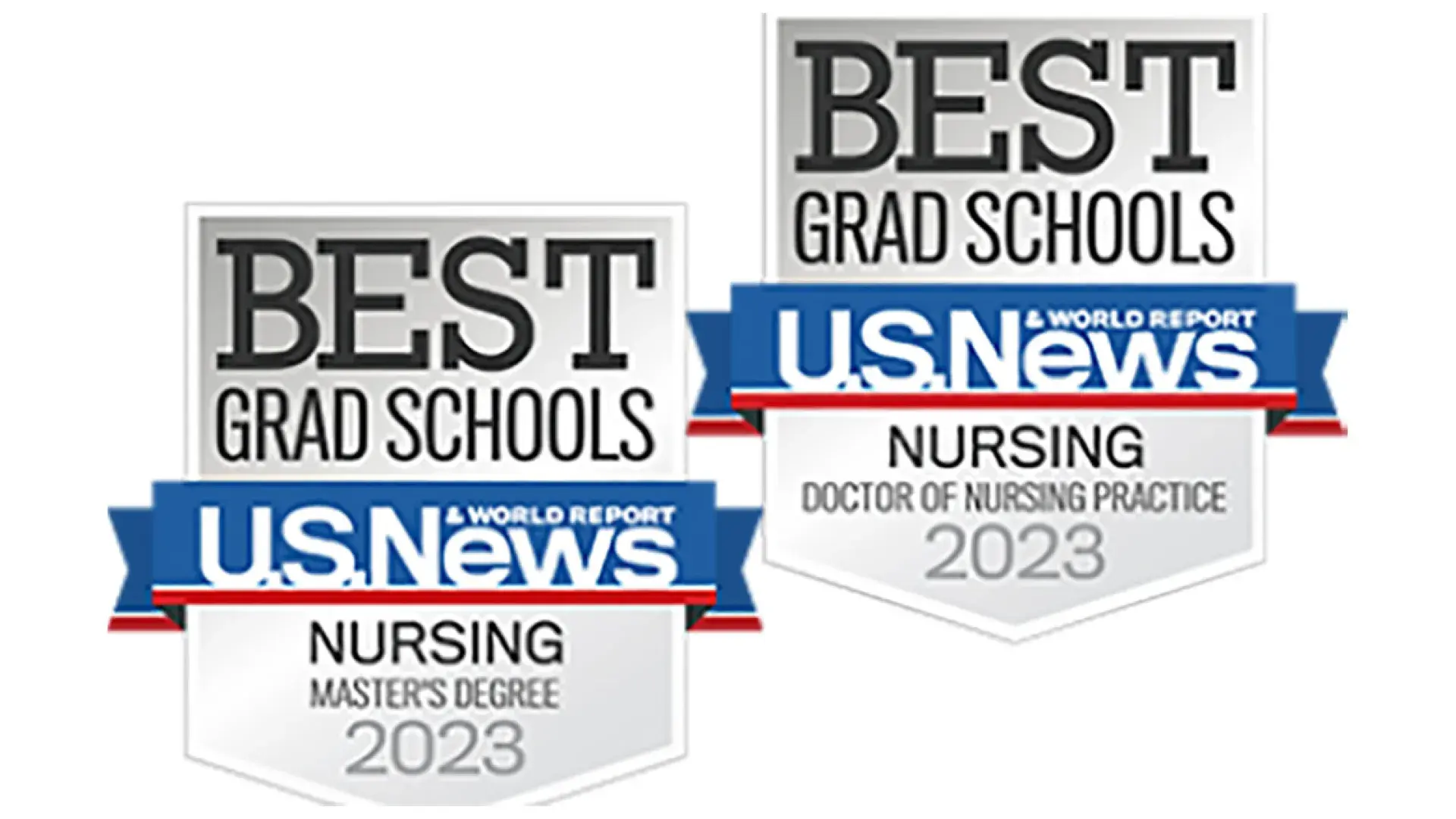 U.S. News on Nursing logos