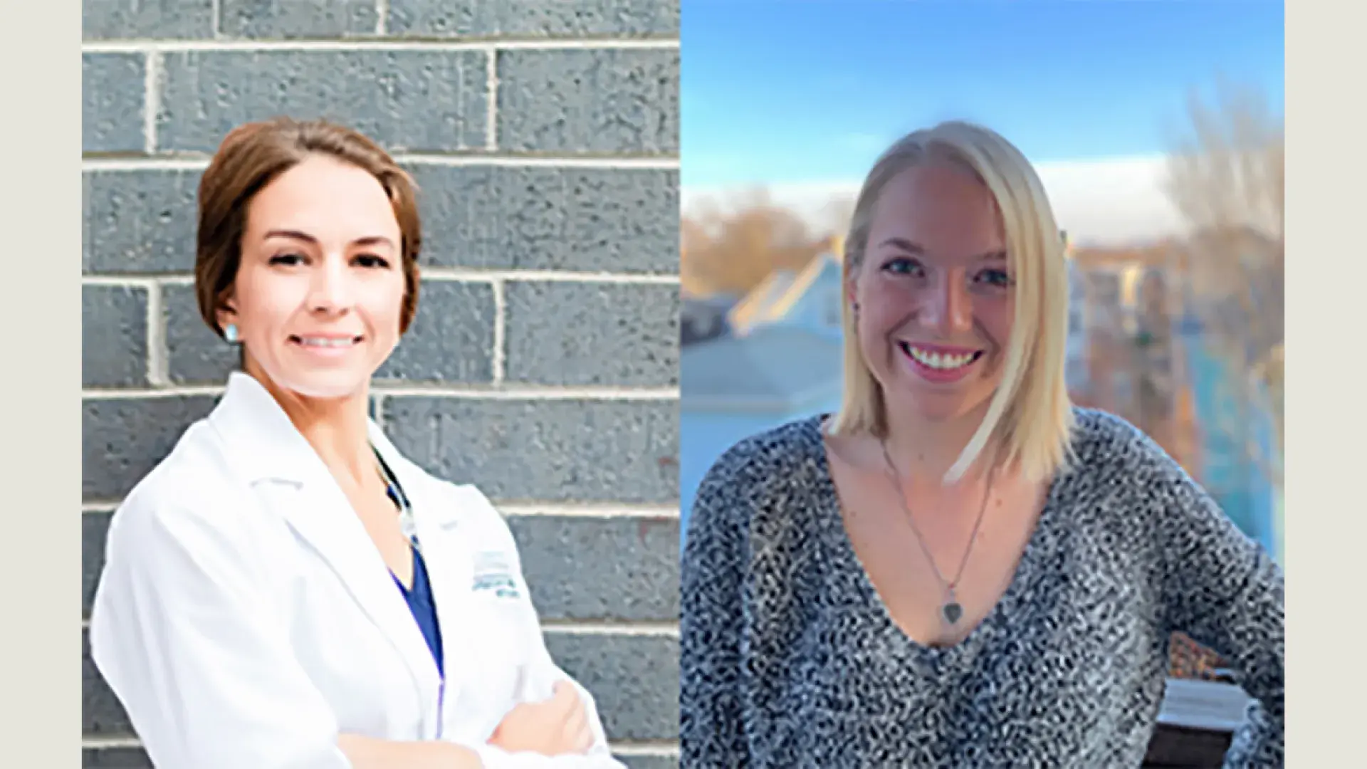 Photos of Dana Koehn (left) and Callie Albers 