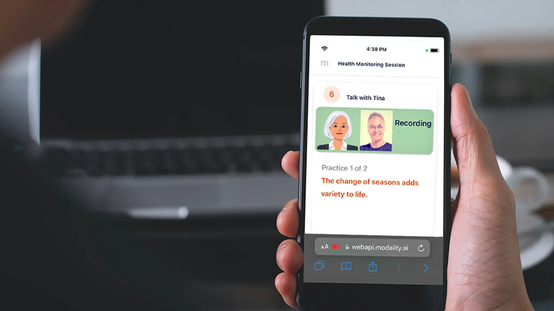 Photo of digital app