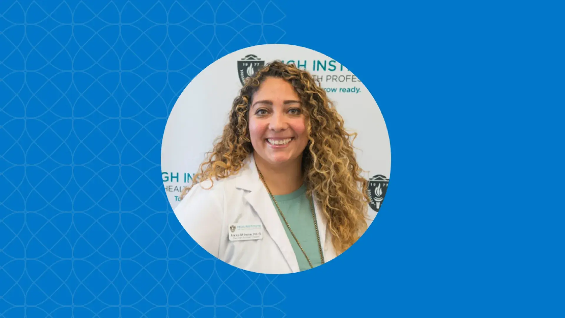 profile photo of alexis in white doctor coat