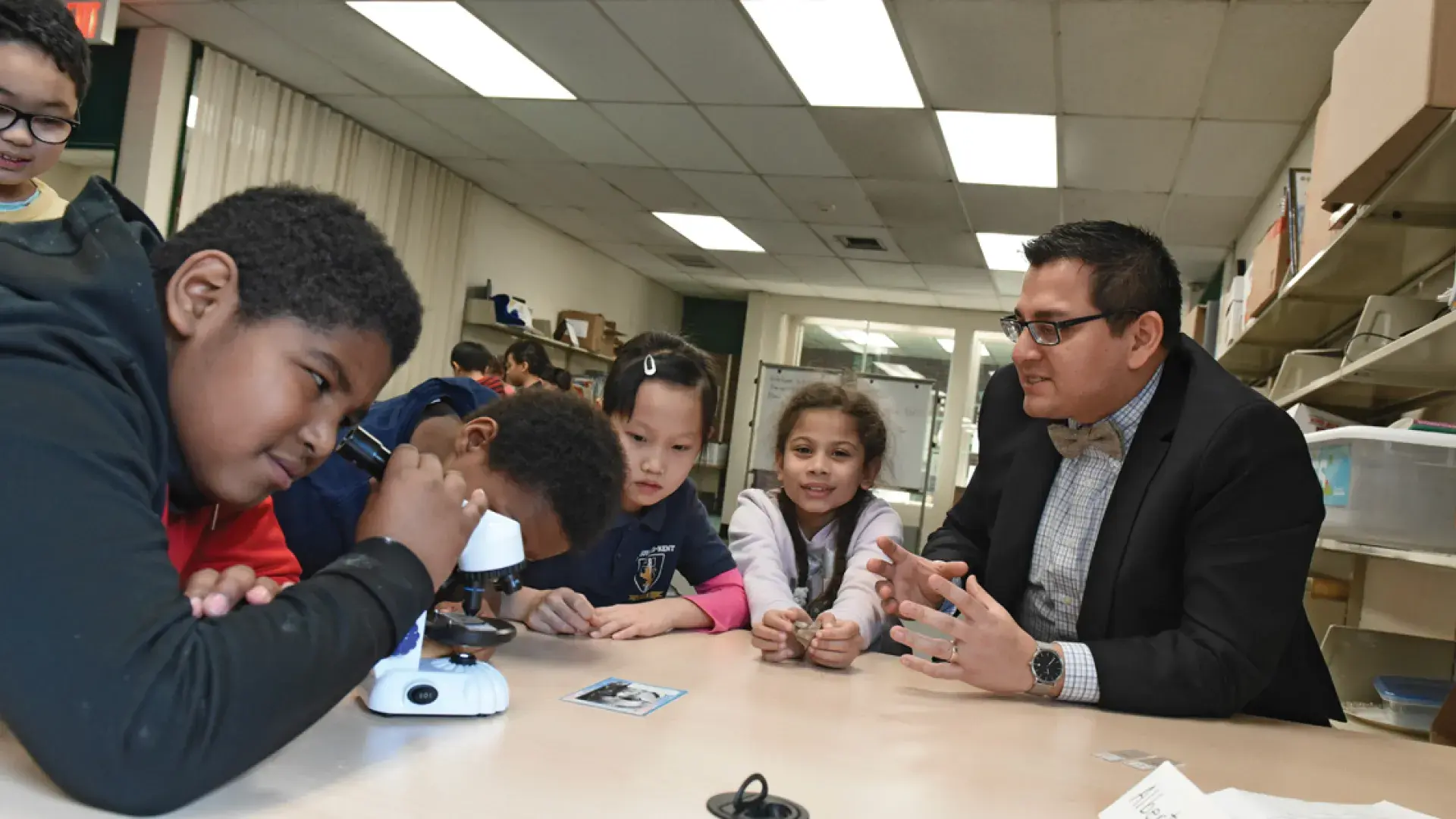 Anthony Fitzgerald Paredes was involved in several activities as a student, including the inaugural Culturally Diverse Science Day in 2019 at Harvard-Kent Elementary School.