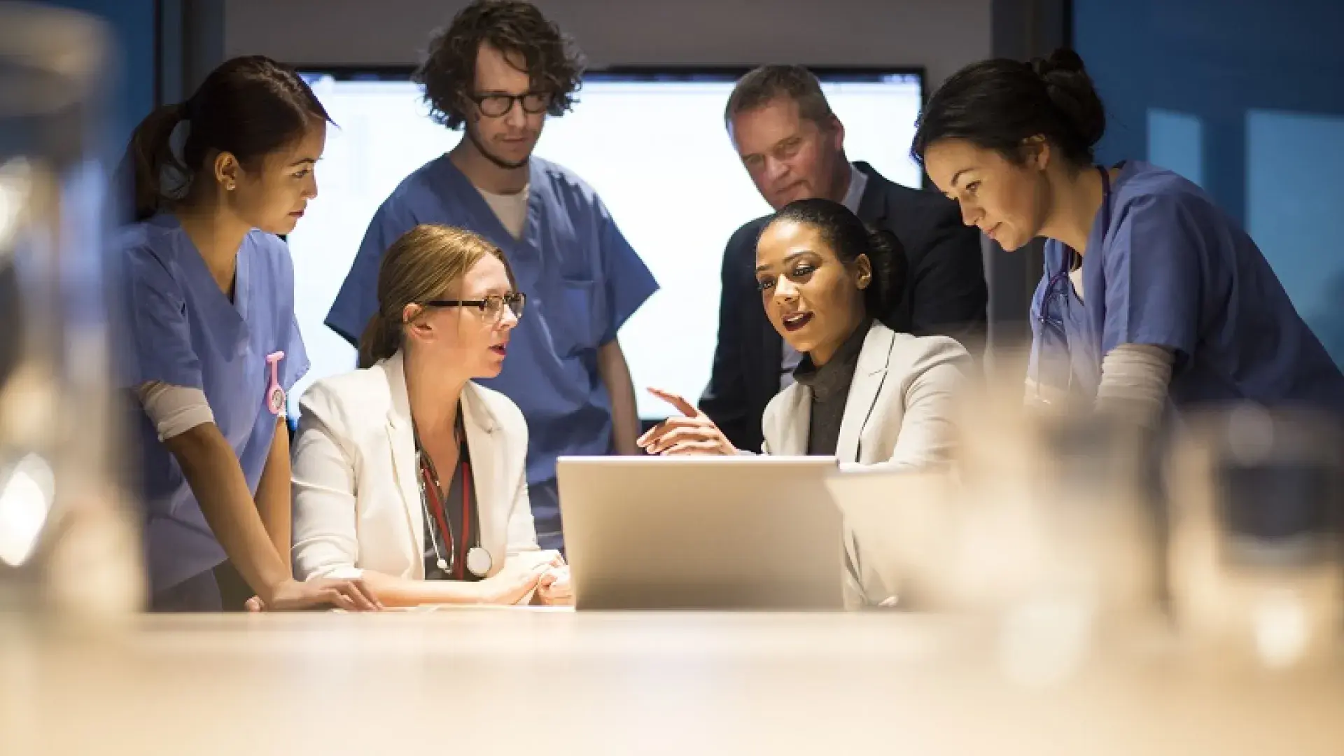 Photo of Nursing Leadership in action