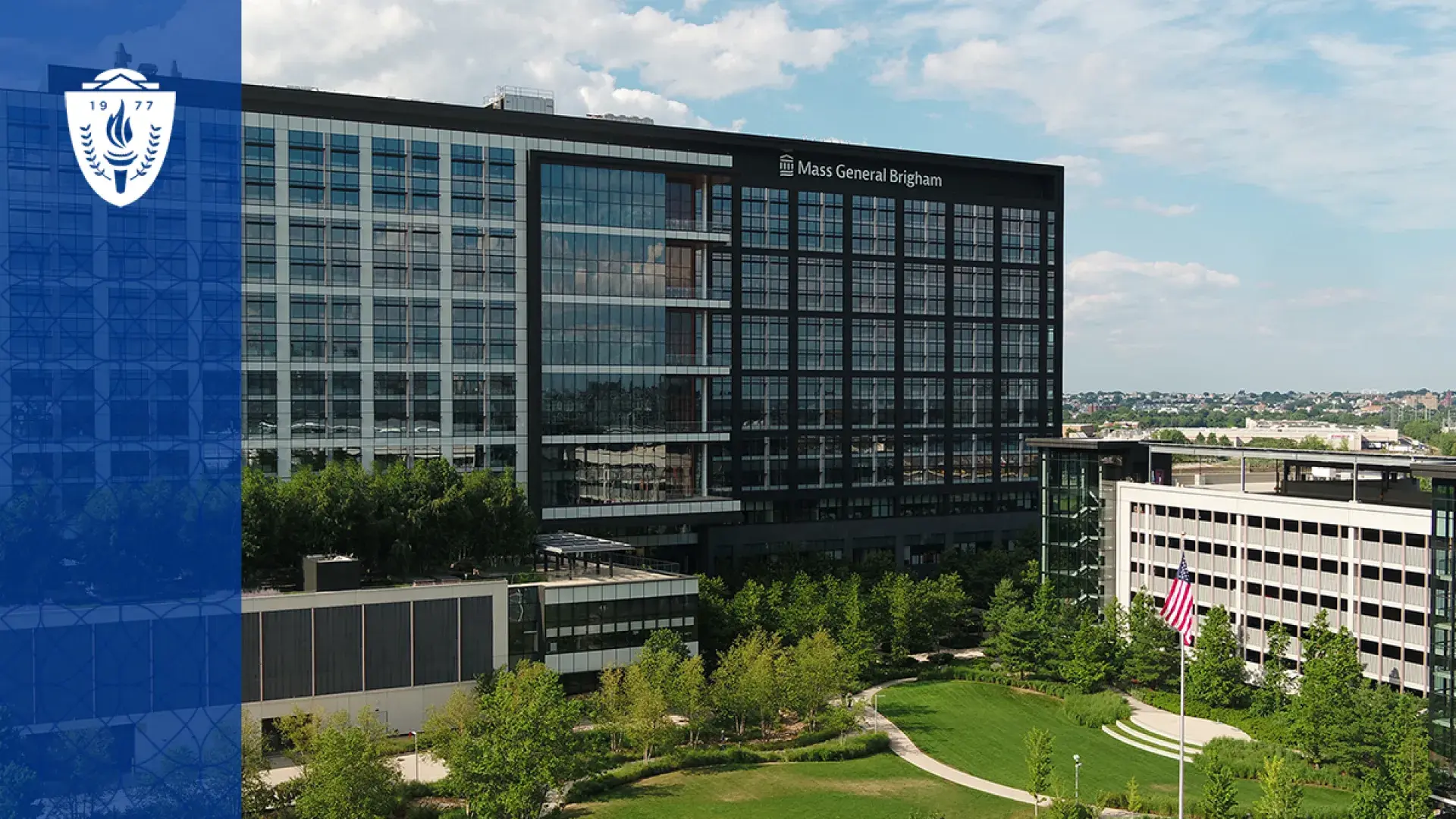 photo of a building with Mass General Brigham written on the side 
