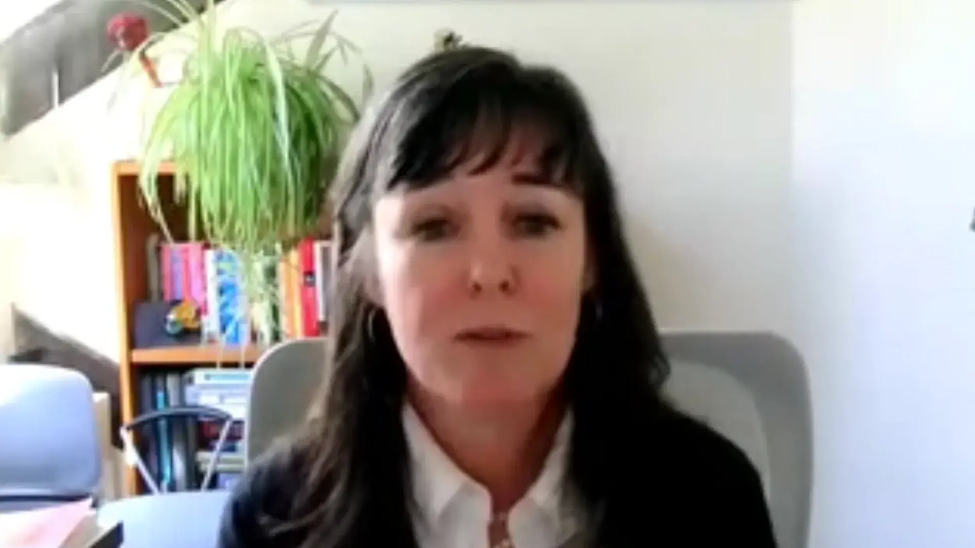 screengrab of a woman