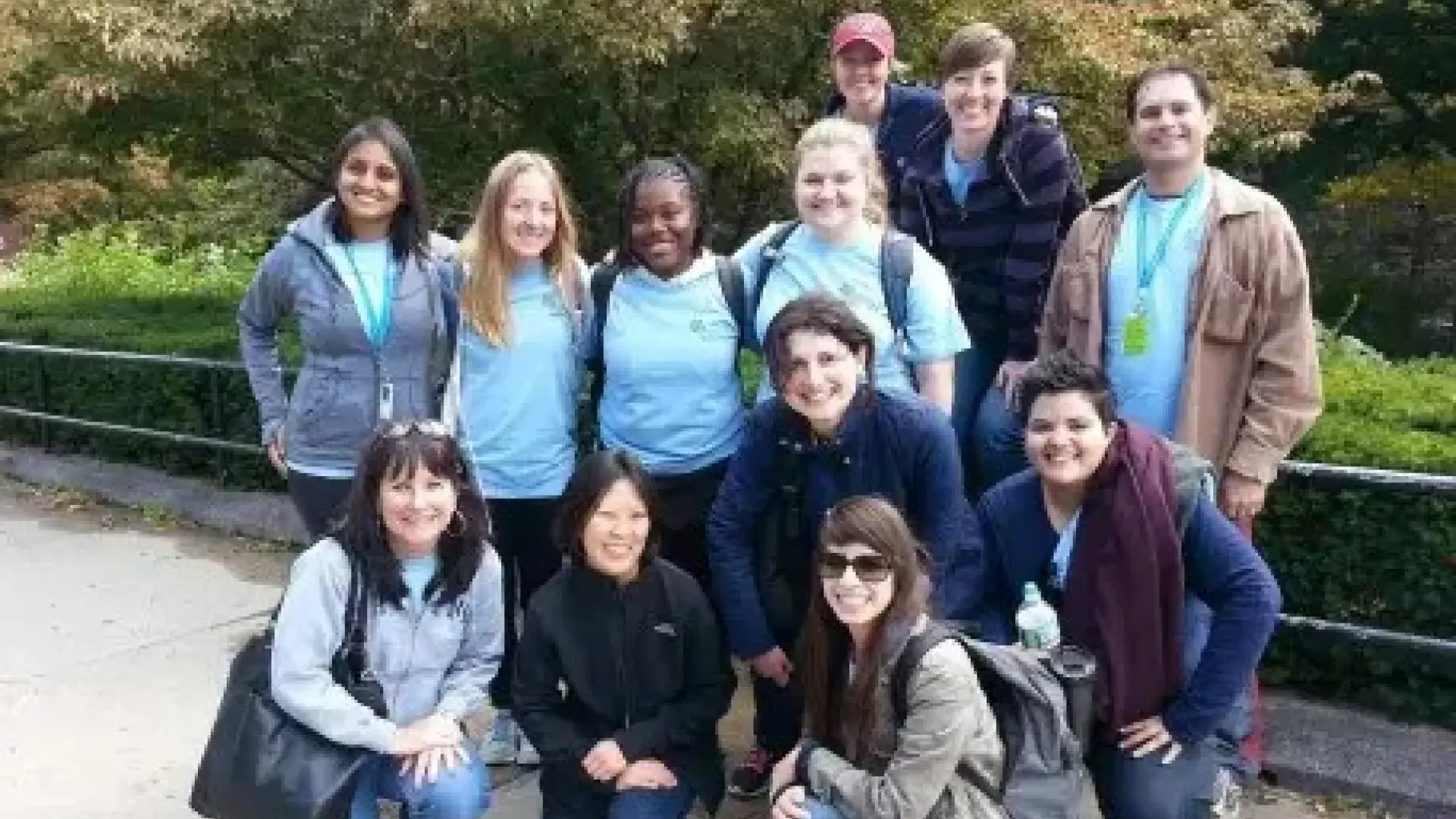 A photo of a group of people