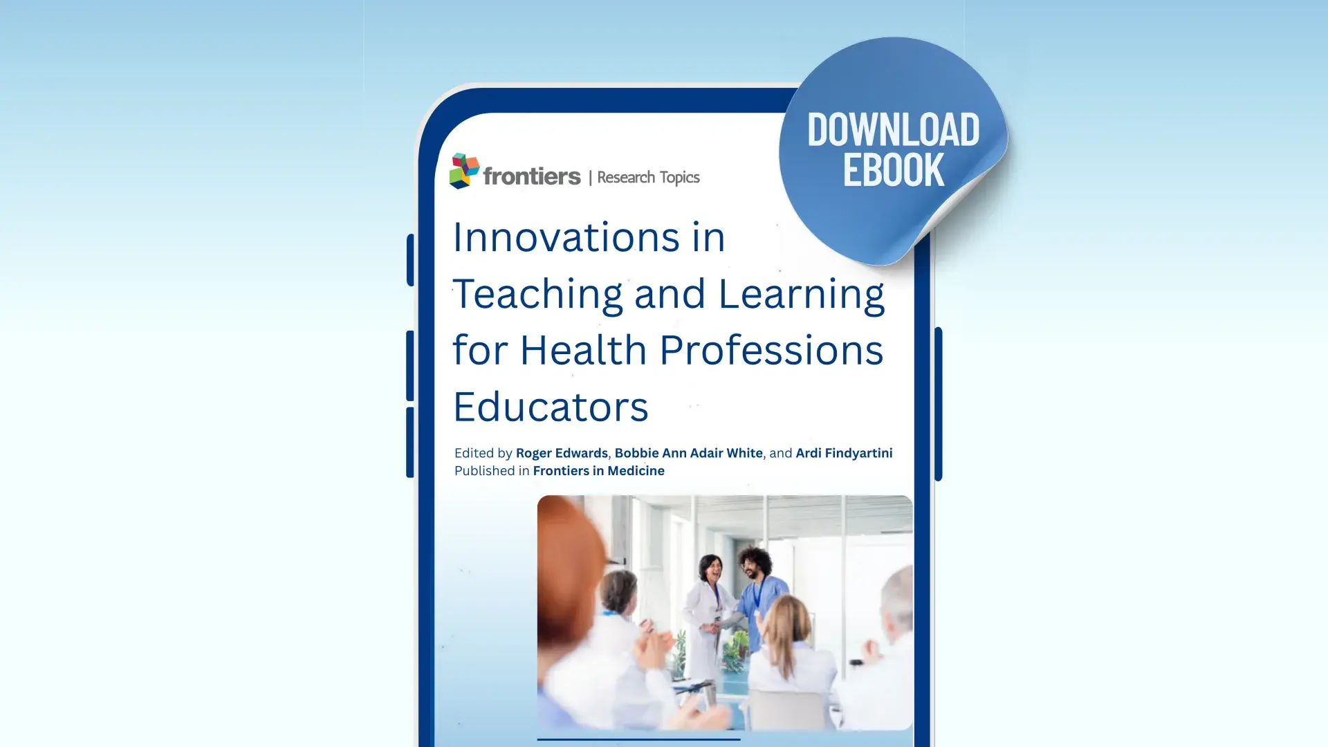 Graphic of Health Professions Education eBook