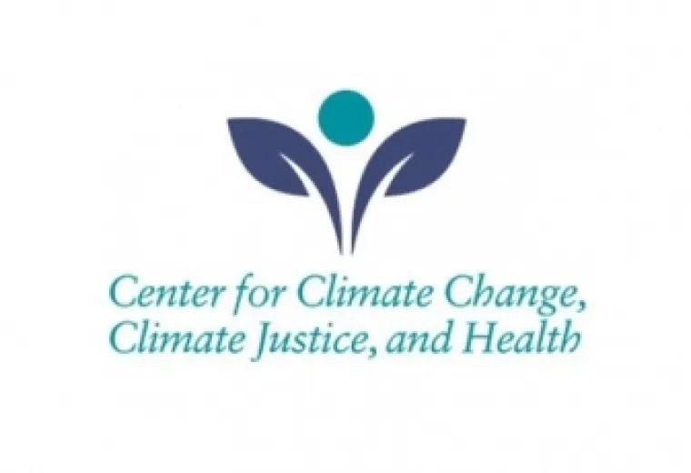 Center for climate change, climate justice, and health logo