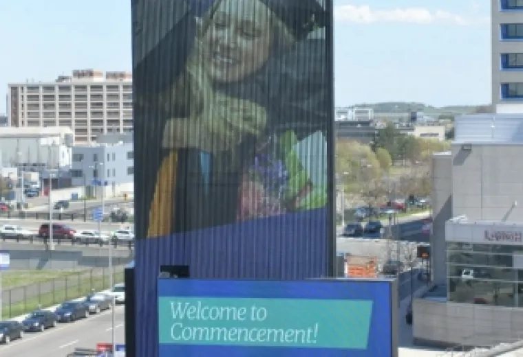 Commencement screen