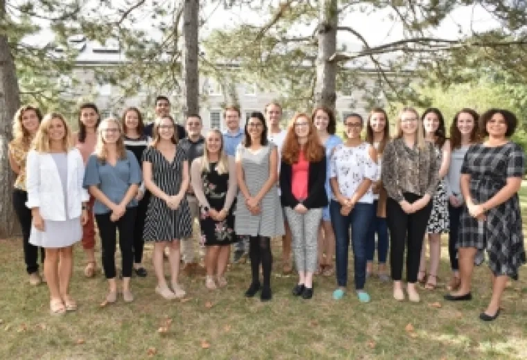 There are 20 students in the inaugural class of the MGH Institute's Master of Science in Genetic Counseling program, which began in September 2019.