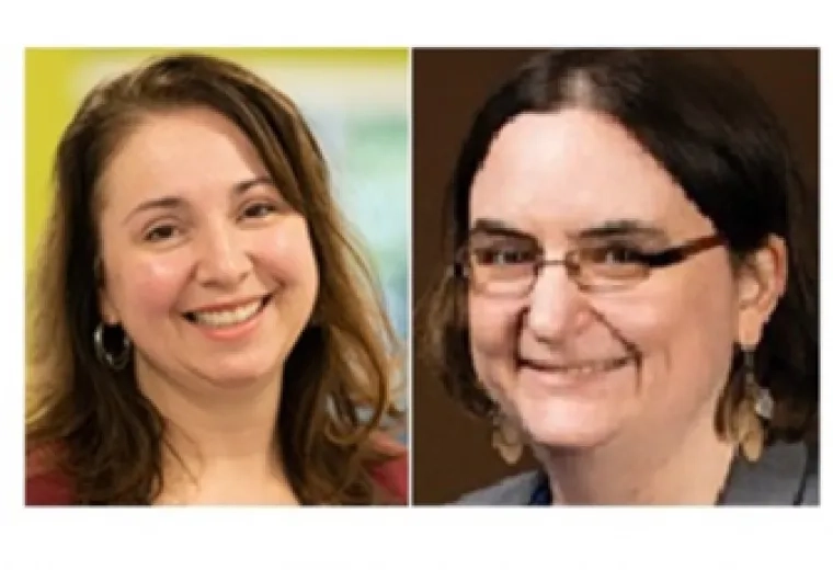 Drs. Tiffany Hogan (left) and Maura Curran