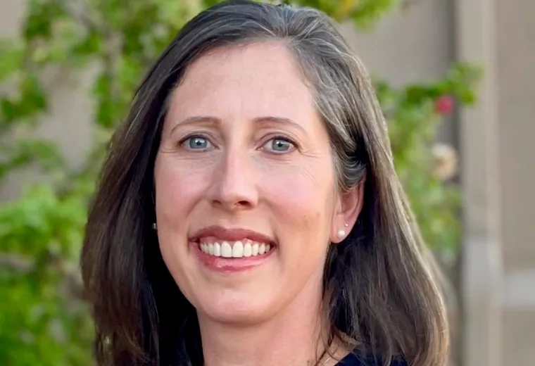 Outdoor headshot of a professor from the MGH IHP Doctor of Speech-Language Pathology program.