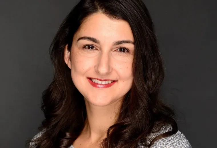 Nada Jovanovic in grey sweater