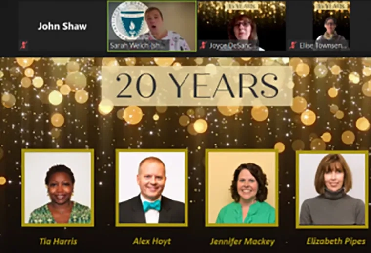 Photo of employees at Ether Day