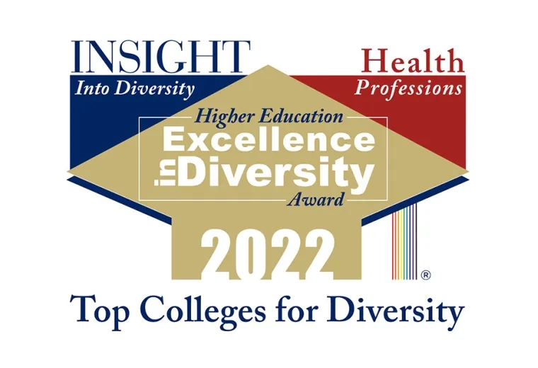 Logo for the Health Professions Higher Education Excellence in Diversity (HEED) award