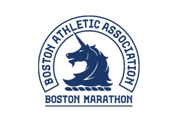unicorn with boston athletic association around it