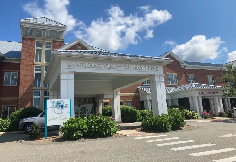 Exterior of Martha's Vineyard Hospital