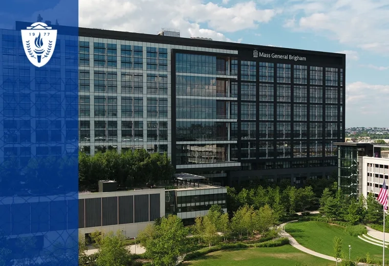 photo of a building with Mass General Brigham written on the side 