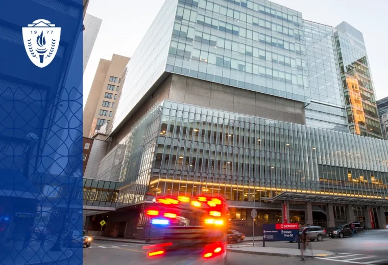 Exterior view of MGH IHP nursing healthcare education building