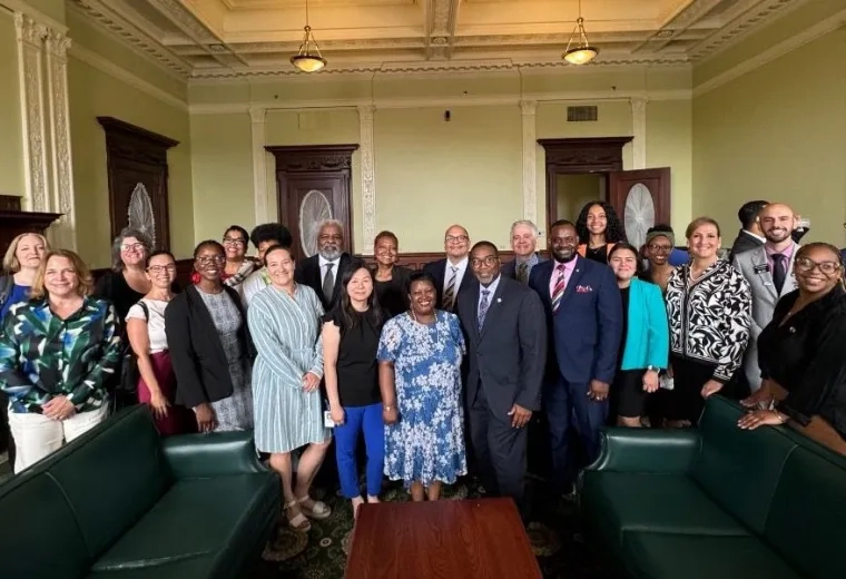 Diversity officers smile at the 