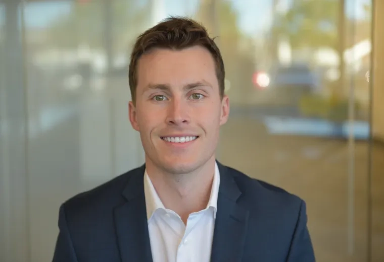 brian moran in a navy blazer