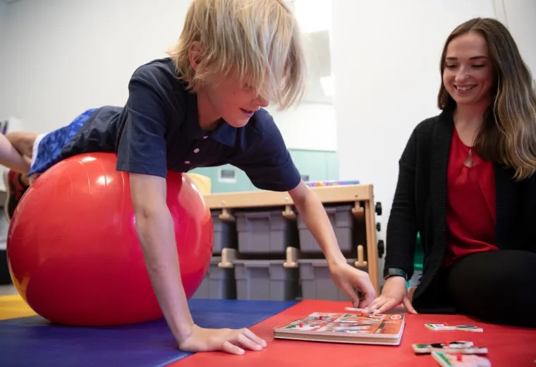 Occupational Therapy in our on campus center