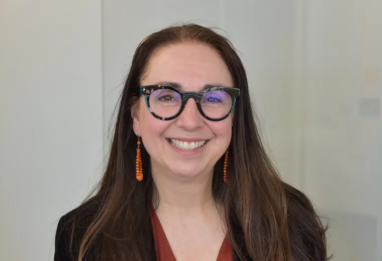 Headshot of a faculty member and researcher from the MGH IHP Master of Speech-Language Pathology program.