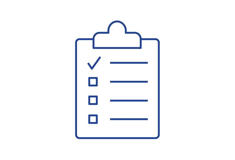 illustration of a checklist on a clipboard