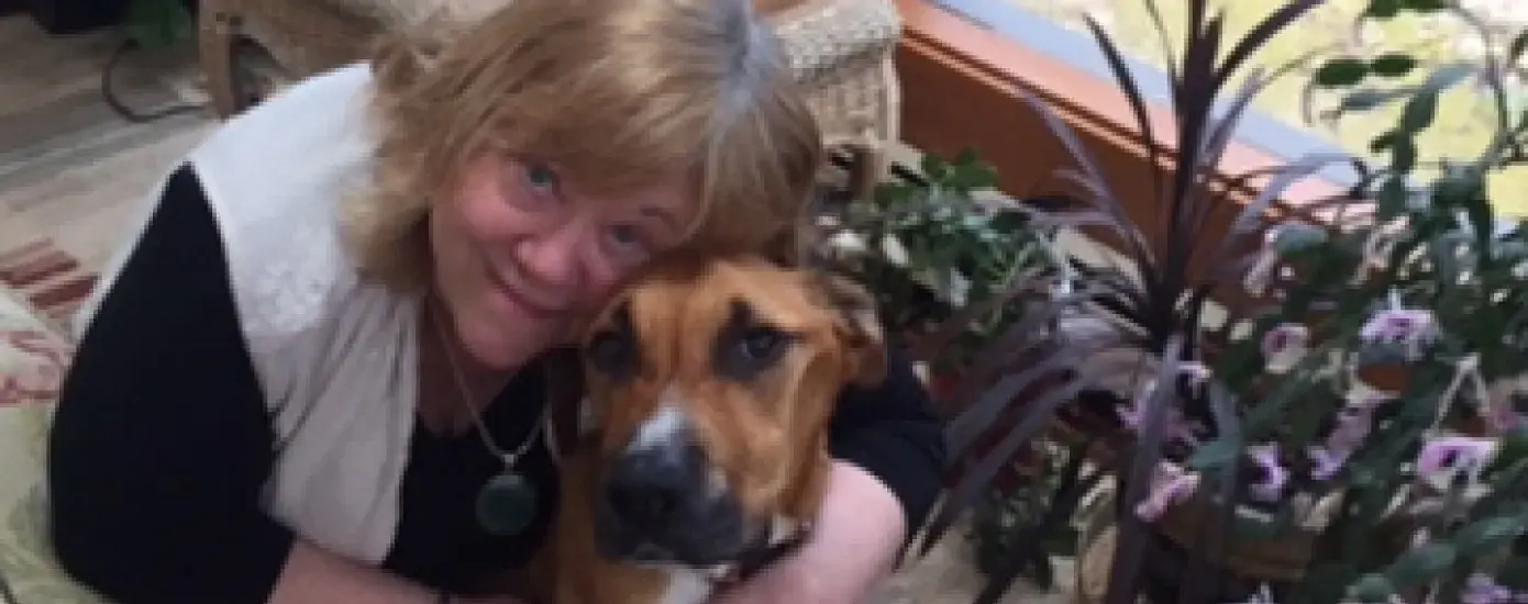 Lisa Walker with Gavin Tarzan Walker.