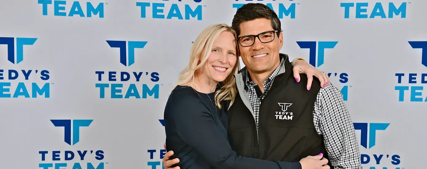 Tedy Bruschi, stroke survivor and former New England Patriot, and his wife Heidi hope the partnership can build a stronger voice for stroke survivors while creating a new model for stroke rehabilitation.
