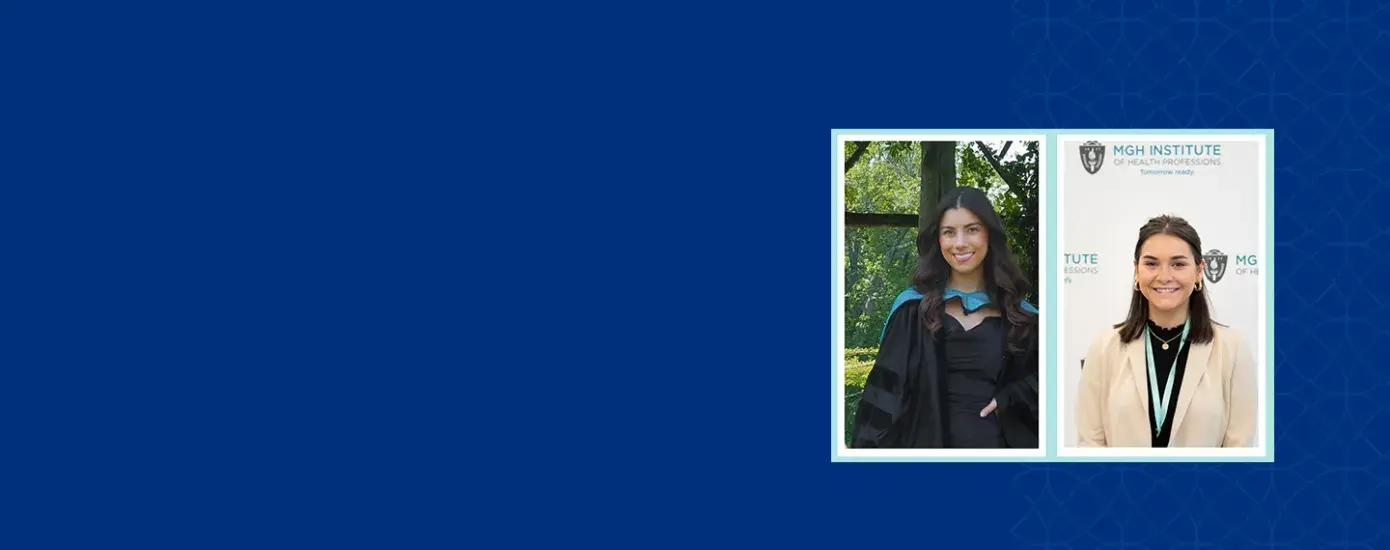 two women in side by side photos