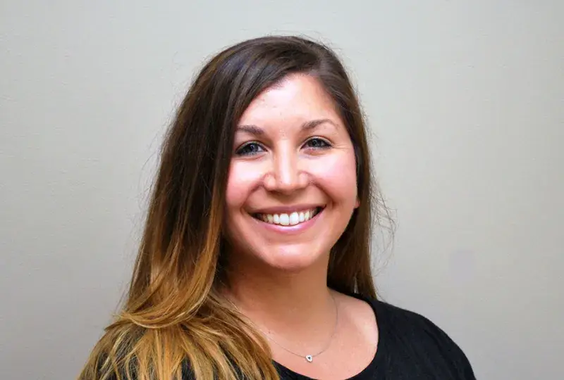 Photo of Rebecca Hill, PhD, DNP, FNP-C, CNE, Program Director for the prelicensure programs and associate professor at the MGH Institute of Health Professions School of Nursing