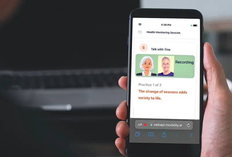 Photo of digital app