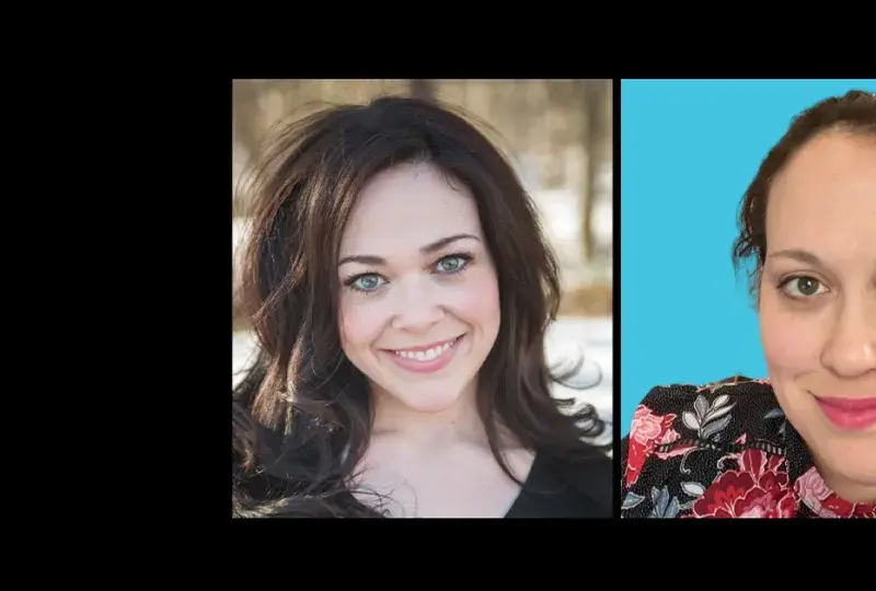 headshots of sarah and stephanie 