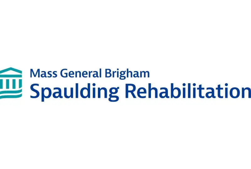 Spaulding Rehabilitation in blue text