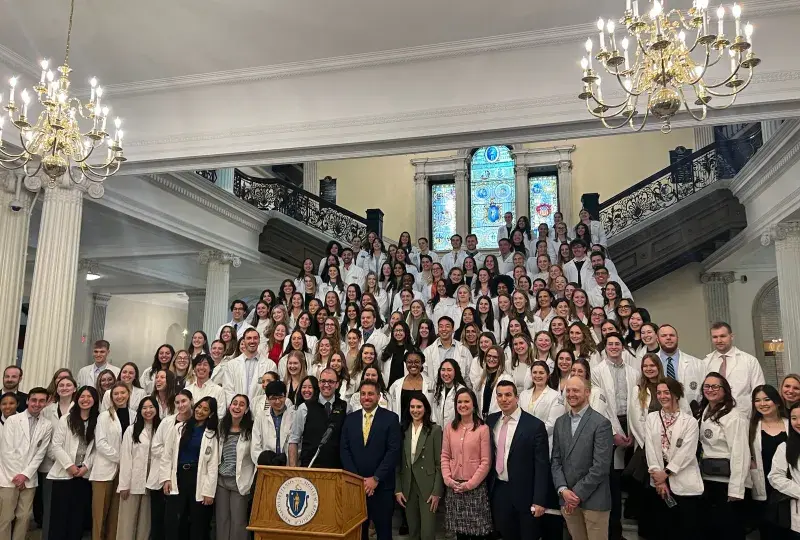 Group Photo at State House